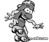 Roller cartoon